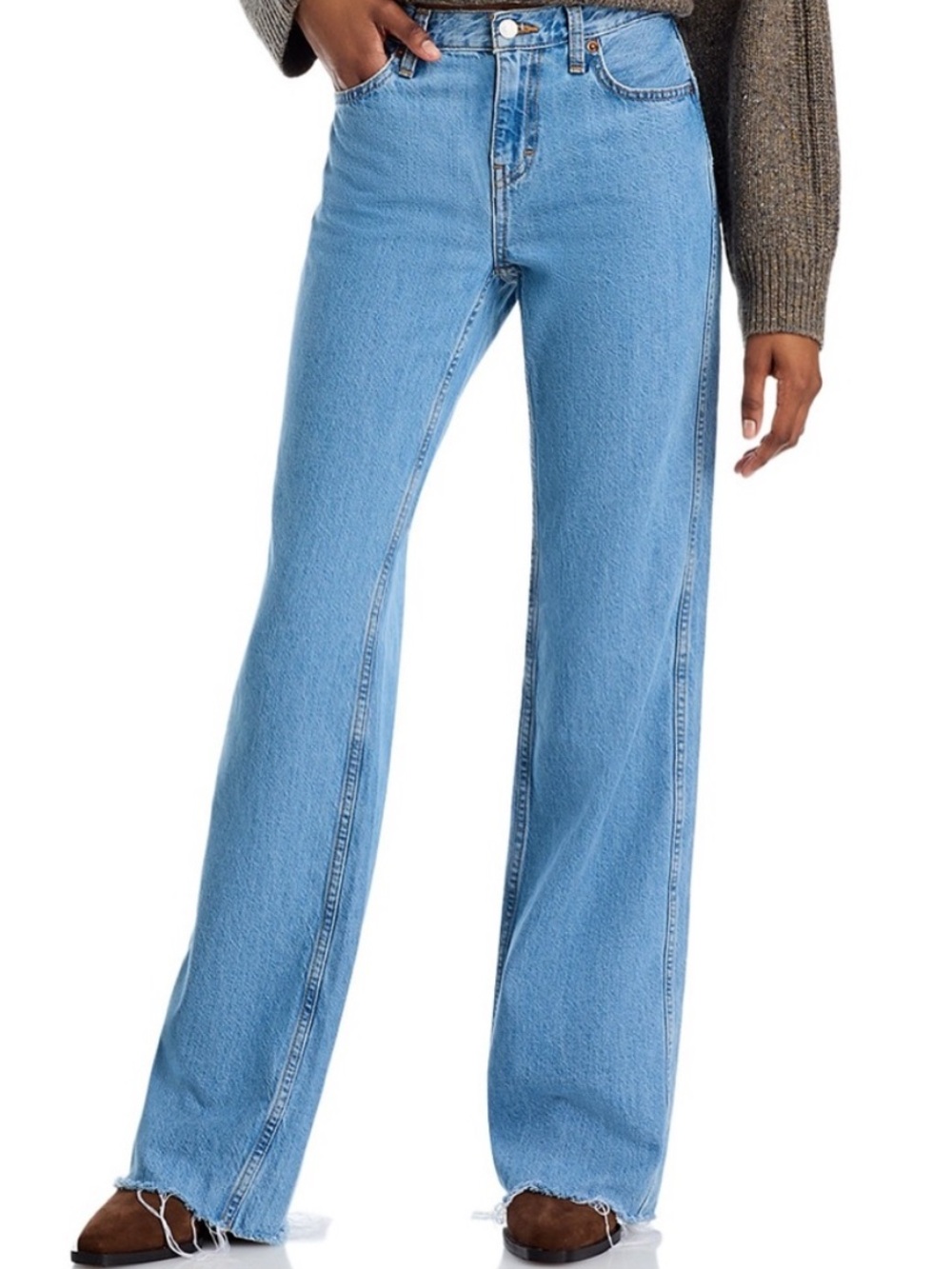 RE/DONE  The Californian Mid Rise Jeans sz 31 NEW Runyon color